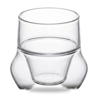 Anaerobic Double-Wall Glass — front three-quarter view on white