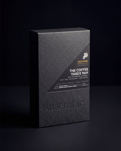 Uganda Coffee Yards 96h - 10oz box, front three-quarter view