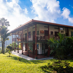 The estate house at El Vergel, Fresno, Tolima, Colombia