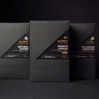 The Cellar discovery set - Colombia Papayo Jungle Reserve, Uganda Coffee Yards 96h and Colombia Natural Guamo, three 10oz boxes